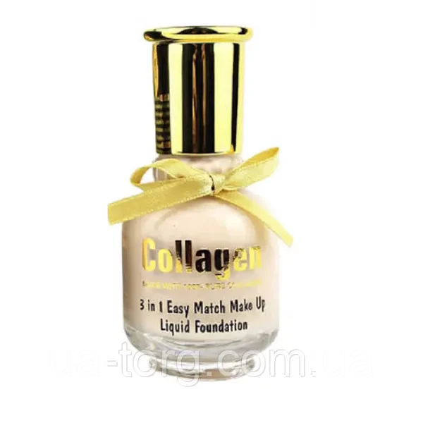 Wokali Collagen Easy Match Makeup Liquid Foundation 3 In 1 65 Ml