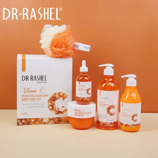 Dr.rashel Vitamin C Brightening & Nourishing 4-pieces Body Care Set Gift Box Body Care Set