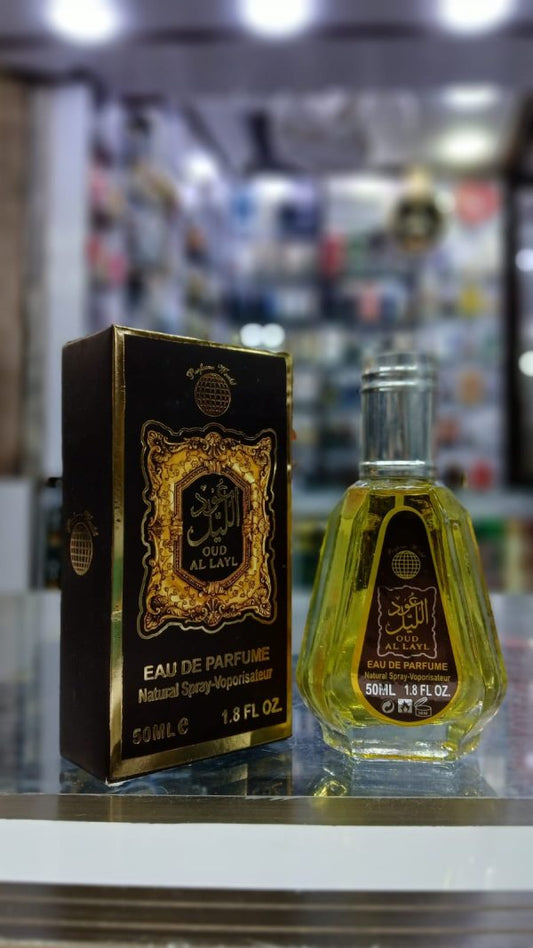 Oud Al Lail Original Edp Perfume 50ml – Long Lasting (8-10 Hours)