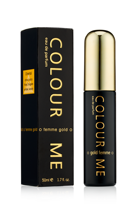 Colour Me Perfume Gold Femme